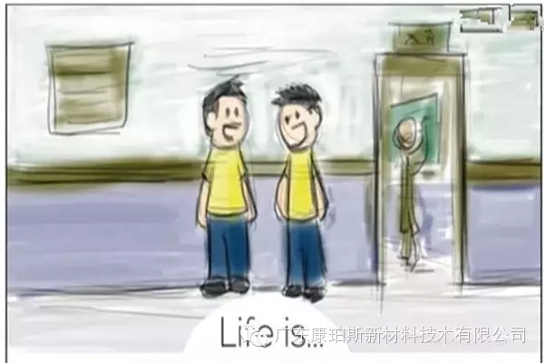 人生就是。。。 和好朋友在教室外面一起罰站