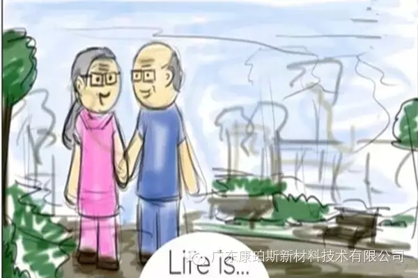 人生就是。。。 牽著老伴的手，享受屬于自己的夕陽，執(zhí)子之手，與子偕老......
